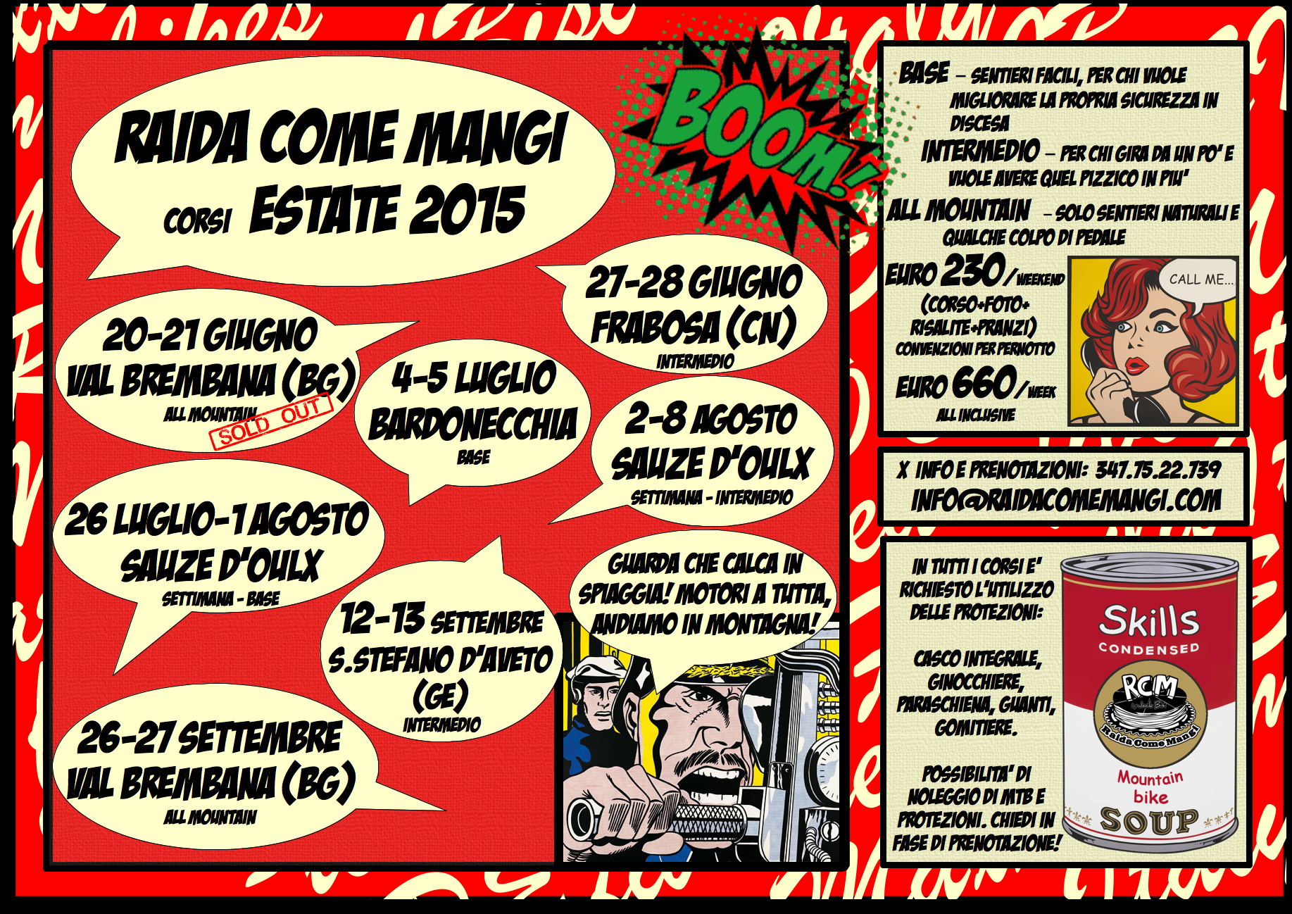 Date corsi Estate 2015