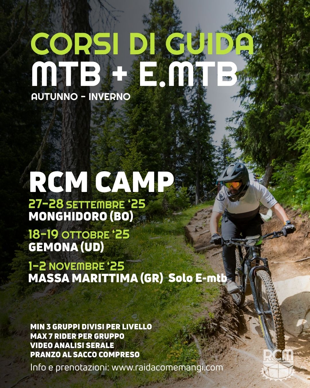 Volantino date autunno 25 Carosello con info